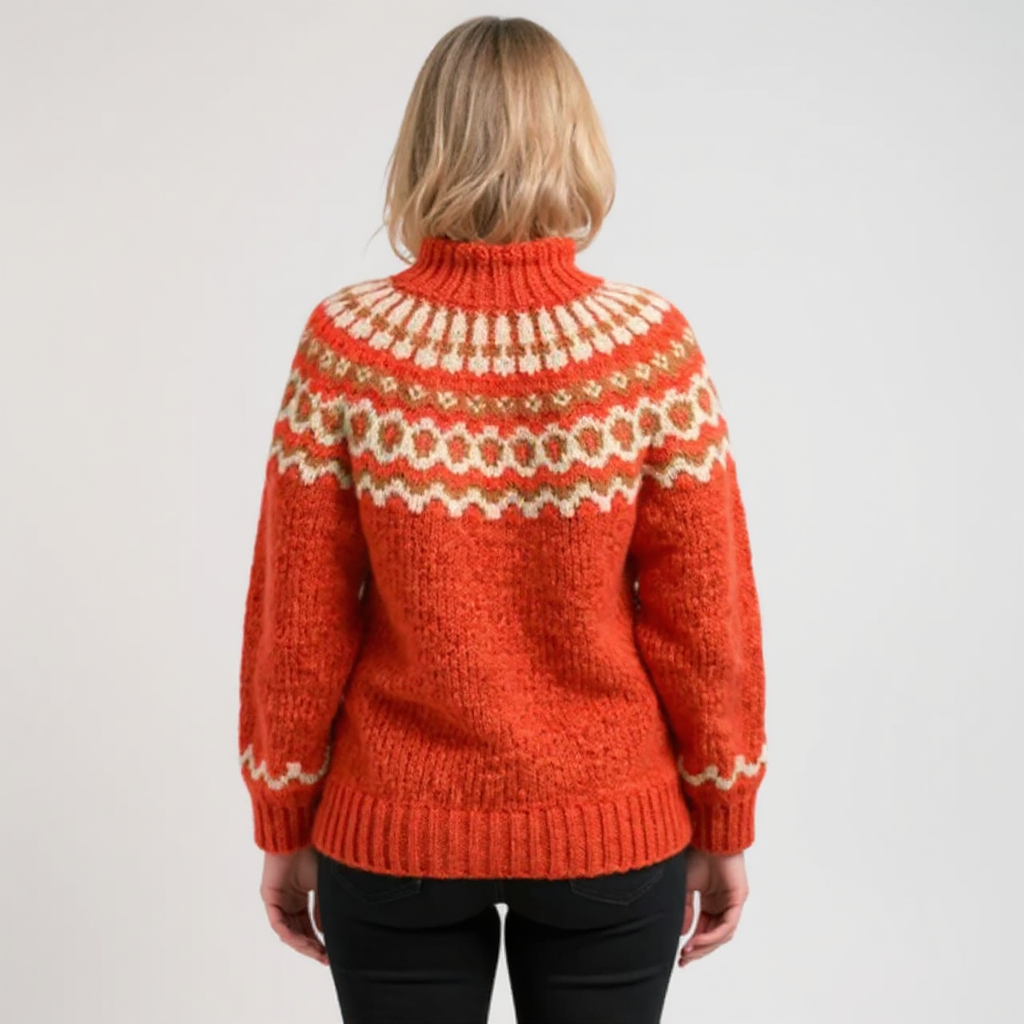 Amara Classic Icelandic Knit Sweater, photo 10