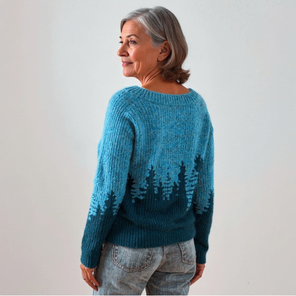 Natalie Vintage-Inspired Island Sweater, photo 3