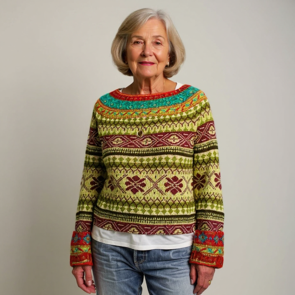 Women's Vintage-Inspired Sweater, photo 2