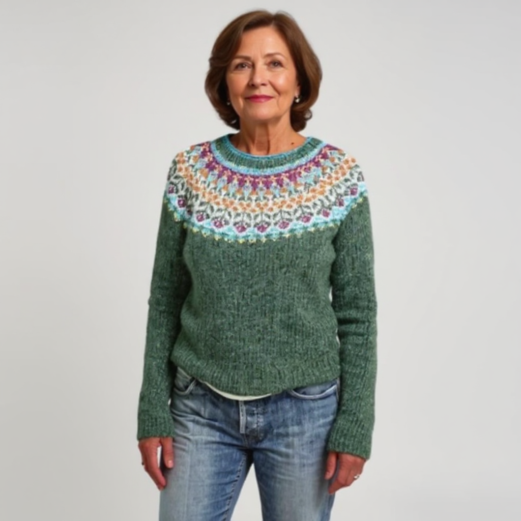 Brittany Classic Icelandic Knit Sweater, photo 2