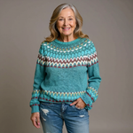 Sofia Classic Icelandic Knit Sweater, photo 2