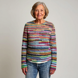 Scarlett Retro Icelandic Knit Sweater, photo 2