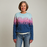 Women's Retro Islands Knit Sweater, photo 2