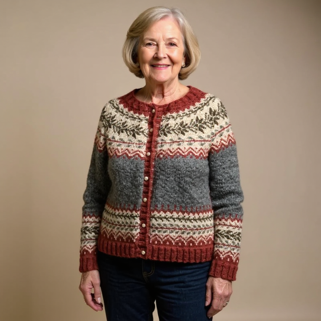 Atasha Vintage-Inspired Island Sweater, photo 2