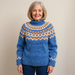 Amara Classic Icelandic Knit Sweater, photo 8