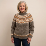 Amara Classic Icelandic Knit Sweater, photo 5