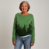 Women's Retro Icelandic Knit Sweaters, photo 2