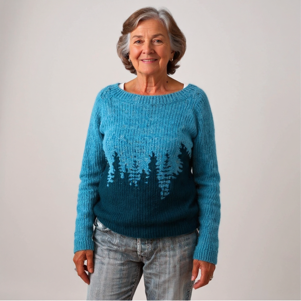 Natalie Vintage-Inspired Island Sweater, photo 2