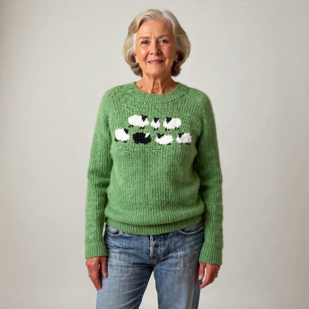 Addison Vintage-Inspired Island Sweater, photo 2