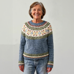 Lucy Retro Icelandic Knit Sweater, photo 2