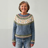 Lucy Retro Icelandic Knit Sweater, photo 2