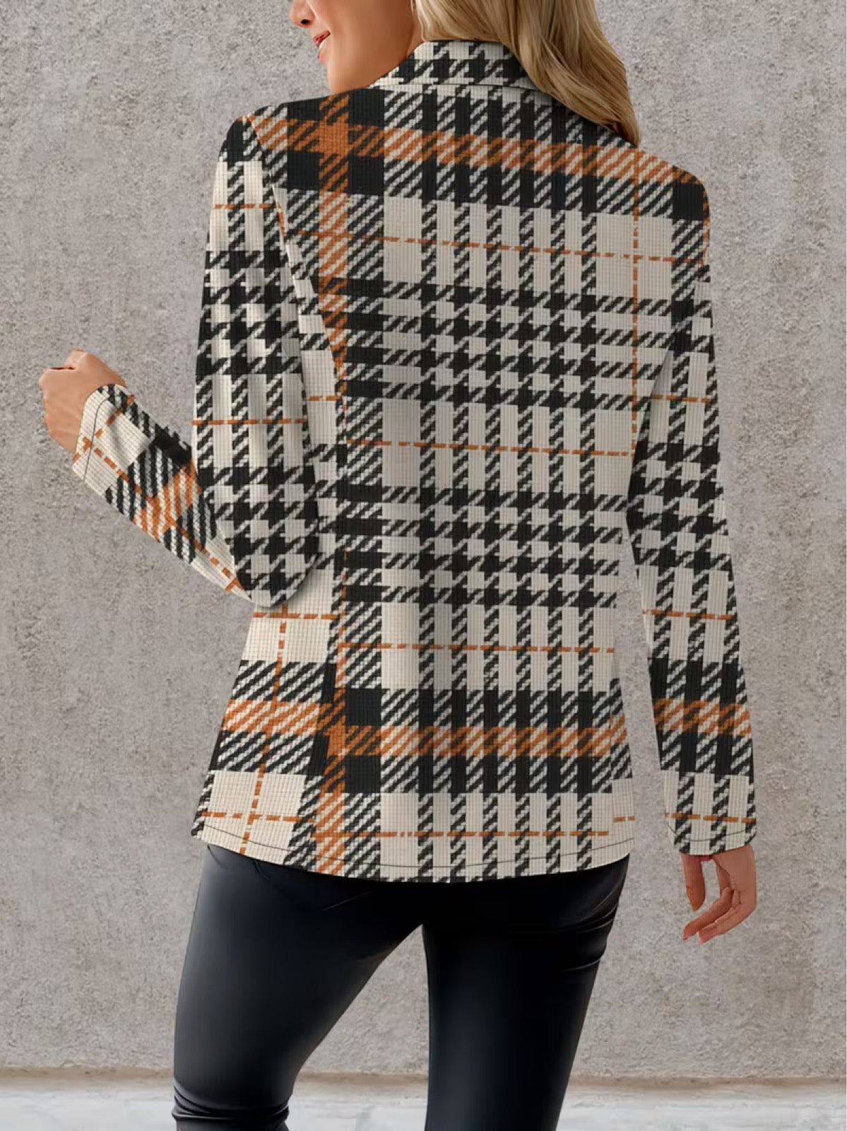 Women's Houndstooth Blazer, photo 6