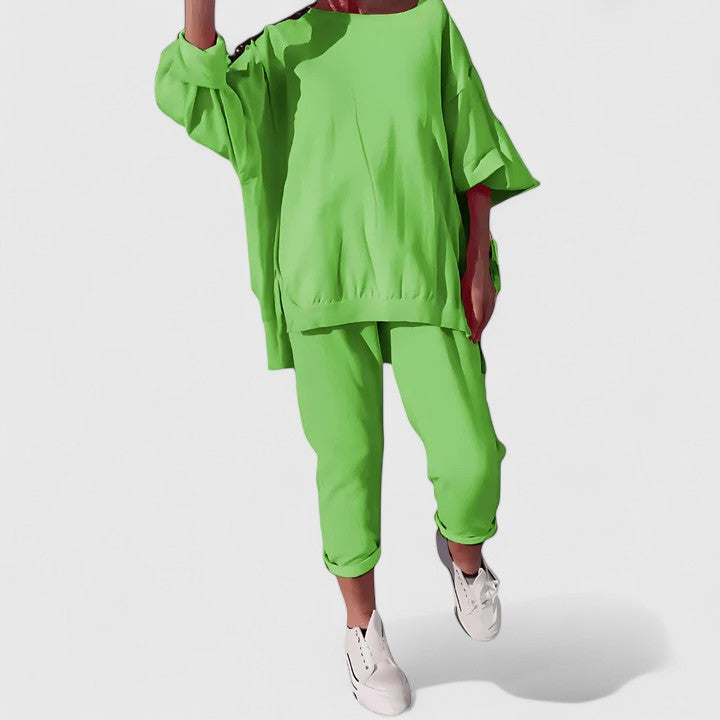 Vivra Comfortable Set in Light Green
