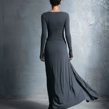 Women's Maxi Dress with Side Knot – Naomie, photo 10