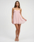 Women's Flowy Babydoll Mini Dress in Soft Pink