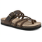 Women's Braided Cork Sandals in Brown