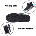 Sianna waterproof winter ankle boots in Black, photo 5