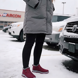Sianna waterproof winter ankle boots in Red, photo 7