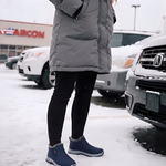 Sianna waterproof winter ankle boots in Blue, photo 9