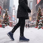 Sianna waterproof winter ankle boots in Blue, photo 7