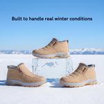Sianna waterproof winter ankle boots in Beige, photo 2