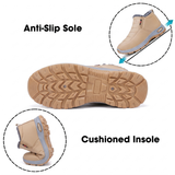 Sianna waterproof winter ankle boots in Beige, photo 5