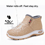 Sianna waterproof winter ankle boots in Beige, photo 6