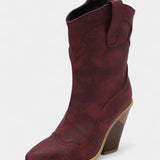 Women's Western Pointed-Toe Ankle Boots, photo 2