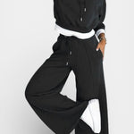 Oversized Comfort Hoodie and High-Waisted Pants Set, photo 4