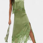 Women's Midi Lace Skirt with Matching Top, photo 4