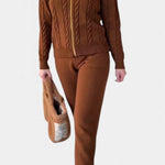 Women's Casual Style Set in Brown