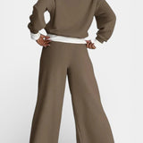 Oversized Comfort Hoodie and High-Waisted Pants Set, photo 6