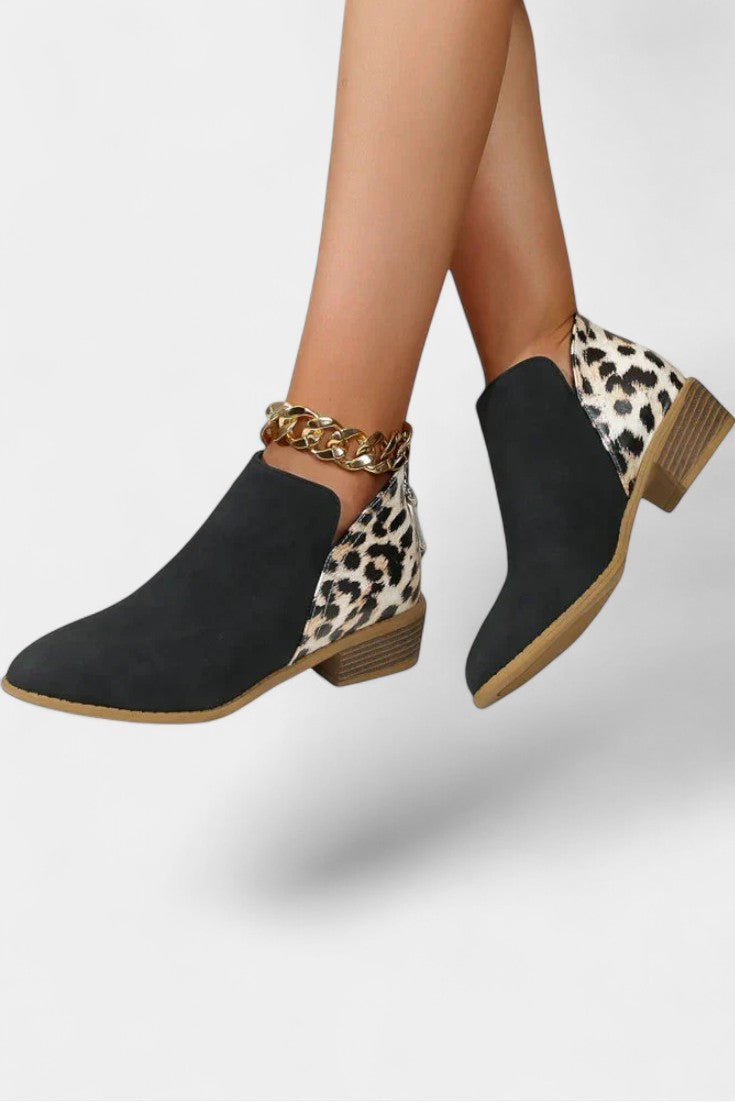 Women's Stylish Leopard Print Comfort Boots, photo 7