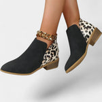 Women's Stylish Leopard Print Comfort Boots, photo 7
