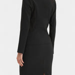 Chic Blazer and Pencil Skirt Ensemble with Notched Collar, photo 12