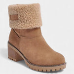 Sienna Faux Fur Block Heel Ankle Boots, photo 7