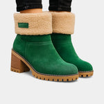 Sienna Faux Fur Block Heel Ankle Boots, photo 14