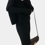 Modern Silhouette Two-Piece Knit Ensemble, photo 8
