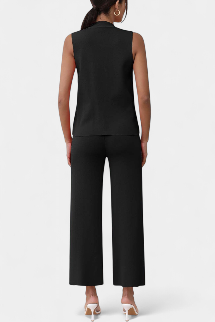 Women's Knit Vest with Wide-Leg Pants, photo 5