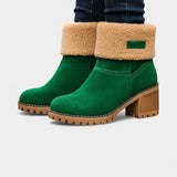 Sienna Faux Fur Block Heel Ankle Boots, photo 15