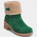 Sienna Faux Fur Block Heel Ankle Boots, photo 12