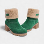 Sienna Faux Fur Block Heel Ankle Boots, photo 13