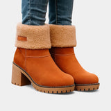Sienna Faux Fur Block Heel Ankle Boots, photo 18