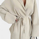 Women's V-Neck Blazer and Flared Pants Set, photo 16