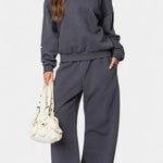 Relaxed Hoodie Ensemble with Flowing Pants, photo 4