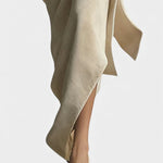 Women's Asymmetrical Velvet Casual Ensemble, photo 3