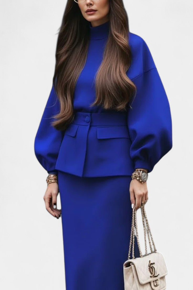 Women's Chic Tailored Midi Suit, photo 2