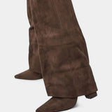 Women's Knee-High Boots with Block Heel, photo 9