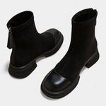Chunky Sole Ankle Boots with Buckle Accent, photo 4
