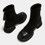 Chunky Sole Ankle Boots with Buckle Accent, photo 4